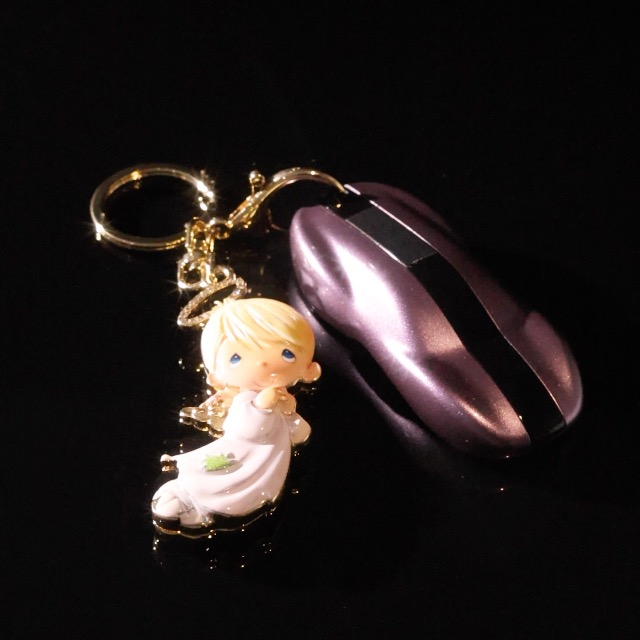 Precious Moments Happy Angel Keychain & Bag Charm - Joyful