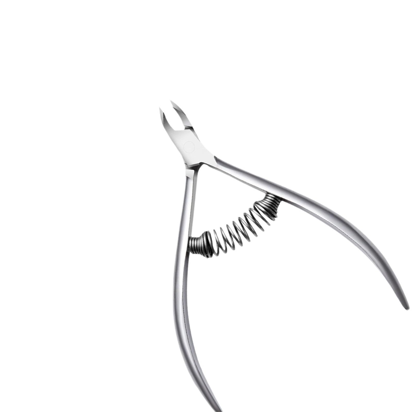 Wwyyzayc Silvery 1 Pcs Stainless Steel Nail Clipper Professional Manicure & Pedicure With Cuticle Scissors Nipper & Trimmer