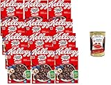 Coco Pops Palline Schoko Frühstückscerealien Kugeln 12x330g knusprige Getreidekugeln mit Kakao Vitaminen Eisen Familienvorrat Import aus Italien + Italian Gourmet polpa