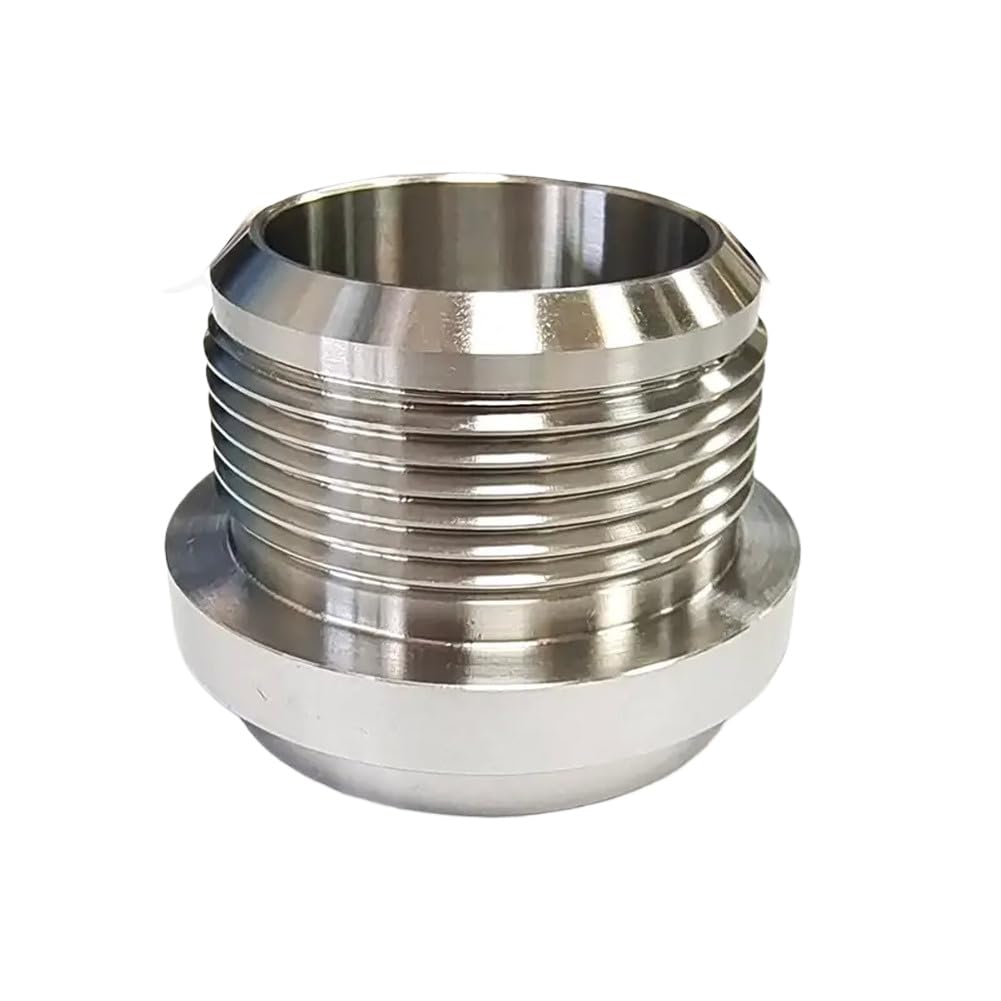 Weld On Bung Stainless Steel Male Flare Weldable Fuel Oil Fitting Compatible with 20AN An20