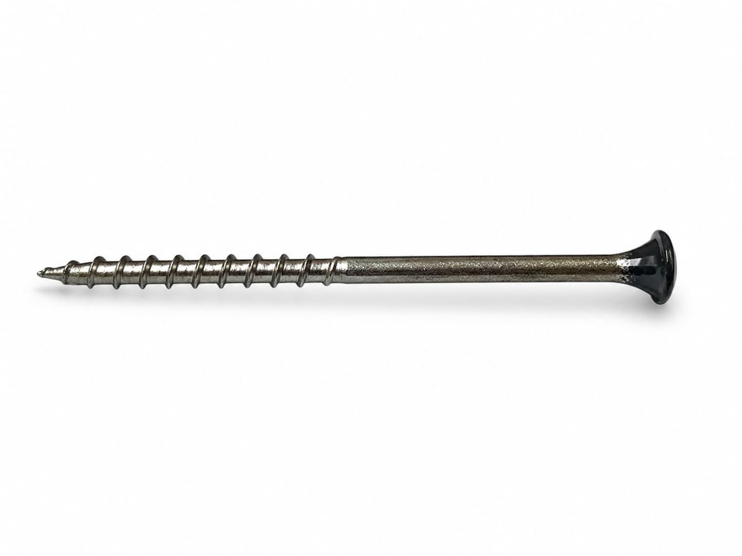 ESSVE Tornillos de fachada A4 4,4 x 72 mm, acero inoxidable C5, TX20, cabeza avellanada, RAL7016 – 250 unidades, tornillos para madera para exterior, fachada de madera, terraza y construcción de
