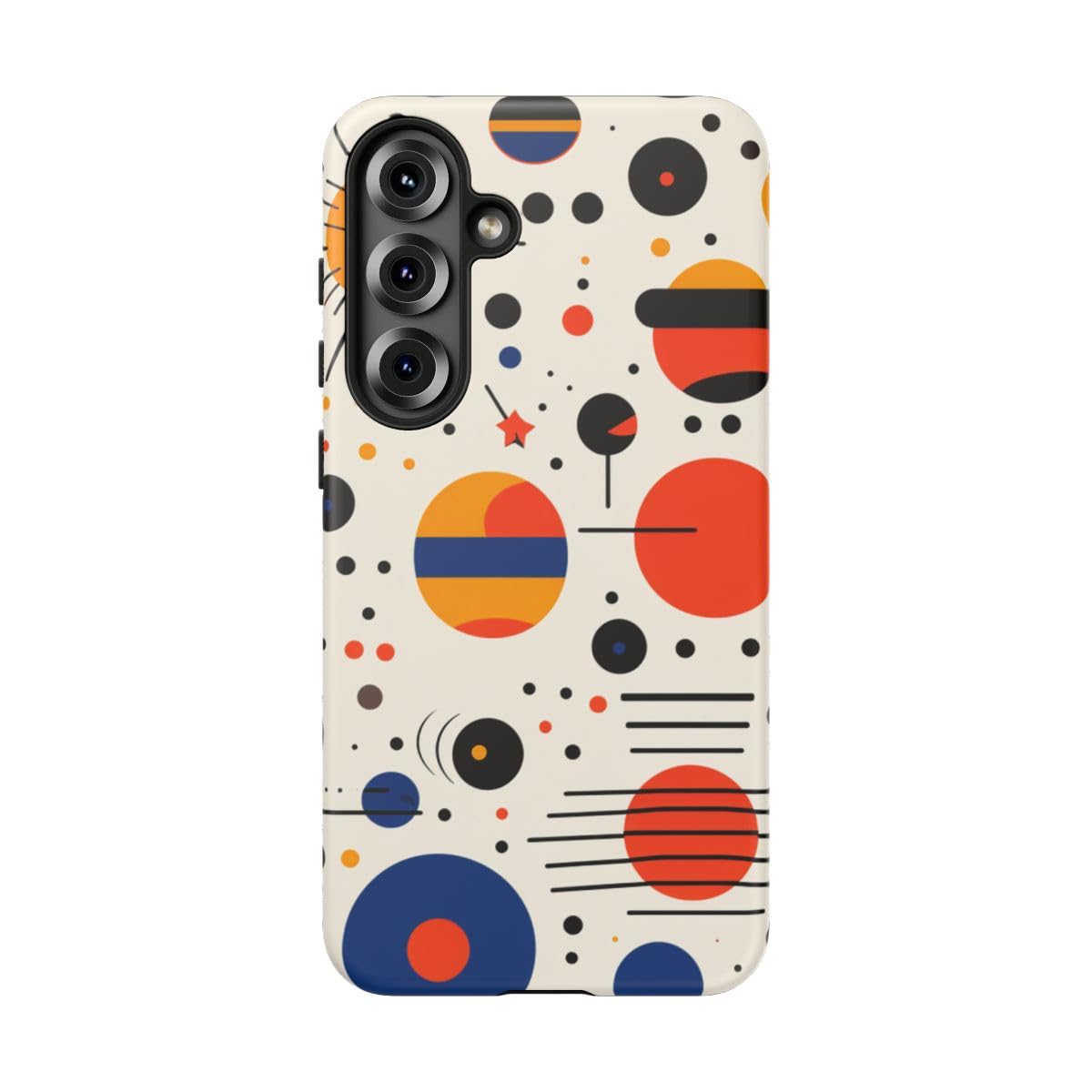 Coque Samsung S25 Plus motif céleste abstrait rigide mate - 5