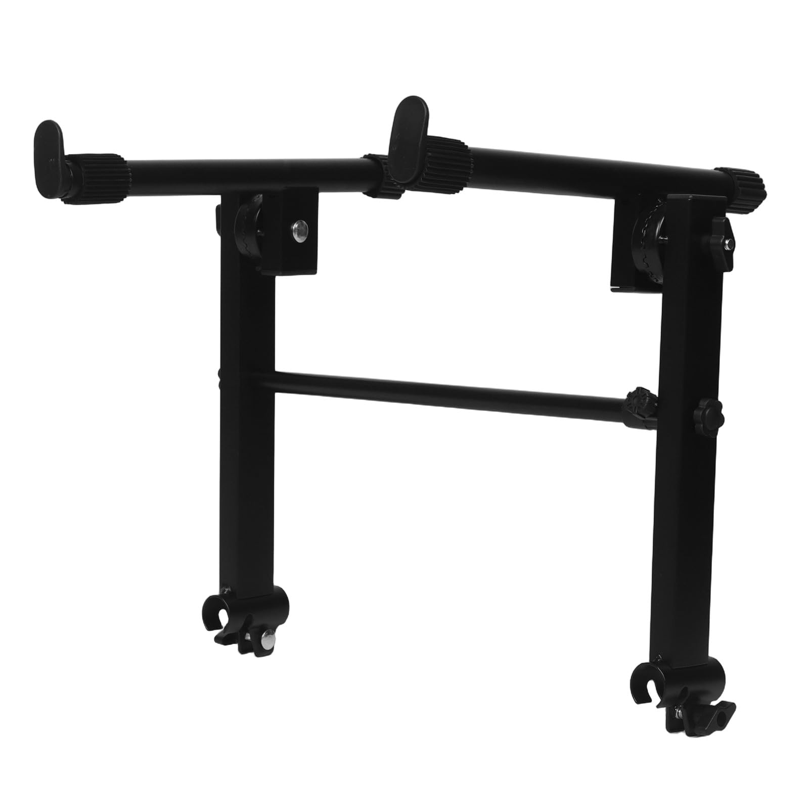 iplusmile Soporte Metálico para Piano Teclado Eléctrico, Doble Capa Ajustable para Teclados y Controladores Midi, Adecuado para Escenarios y Estudios de Música