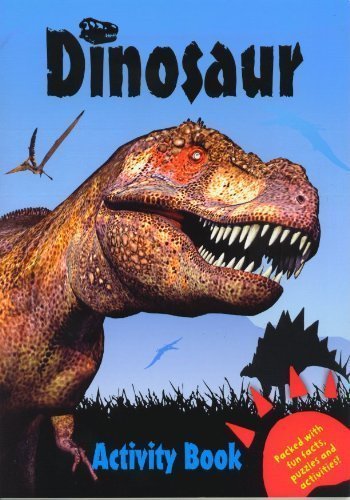 DINOSAUR ACTIVITY BOOK - BLUE EDITION