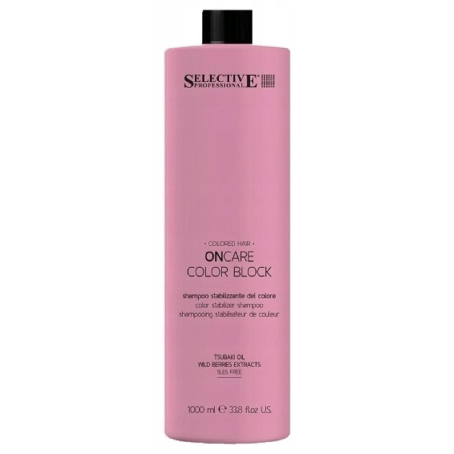 Selective Professional On Care Color Block Shampoo 1000ml - colour-stabilising shampoo