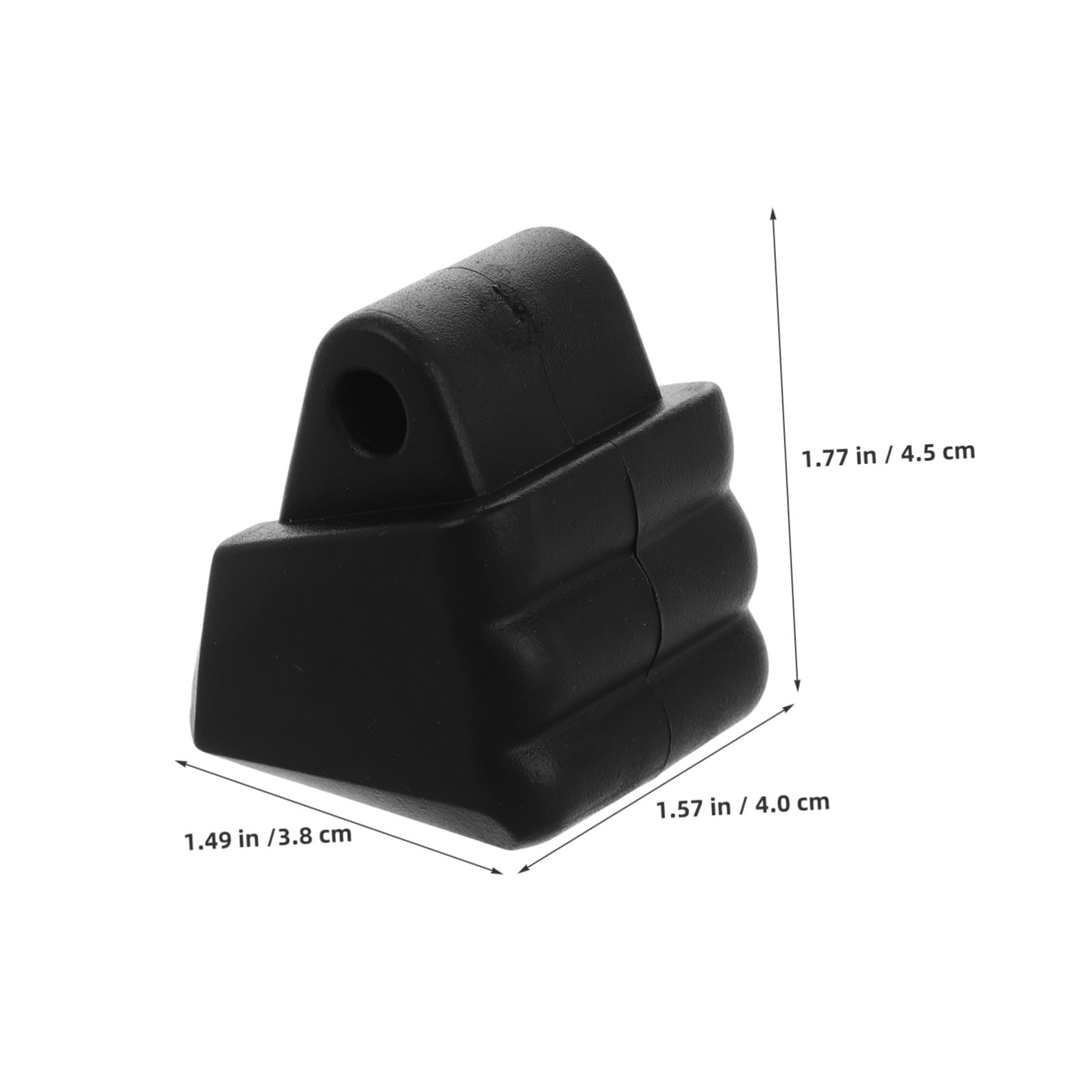 VANZACK Pastillas de Freno Compatibilidad y Frenado Rápido para Línea 2 Piezas para en Línea de PVC Negro para Roller y de Ruedas