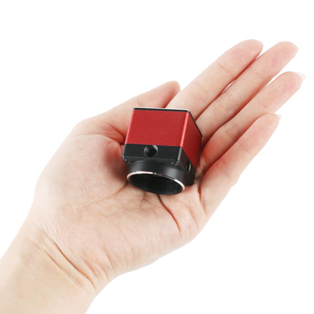 Videocamera Elettronica per microscopio Industriale Digitale Micro USB 3.0 HD da 5,0 MP e Obiettivo con Attacco C 100X