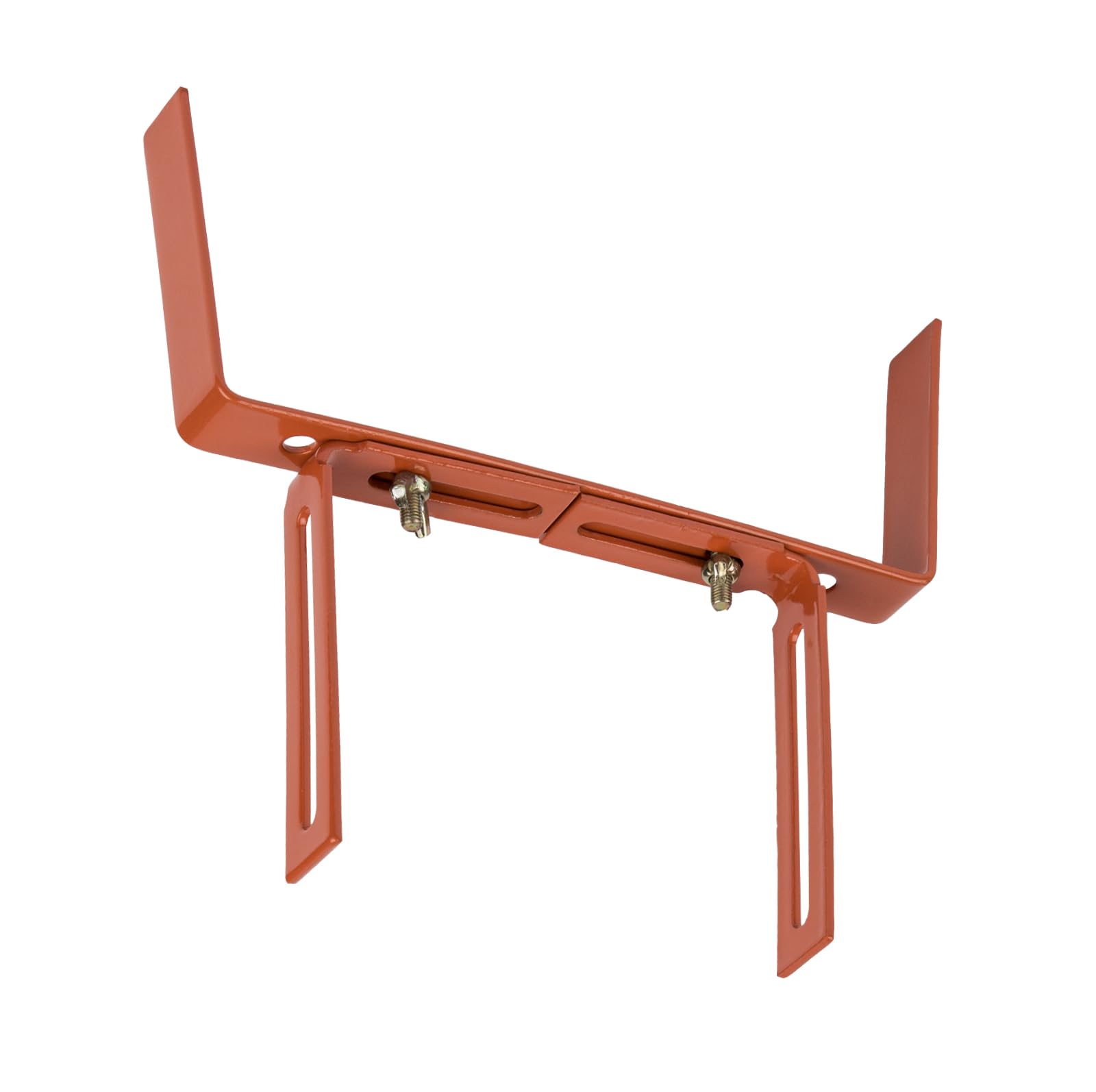 BigDean 10 Stück Blumenkastenhalter terrakotta Standard H-Form Kasten Halter Balkonkastenhalter