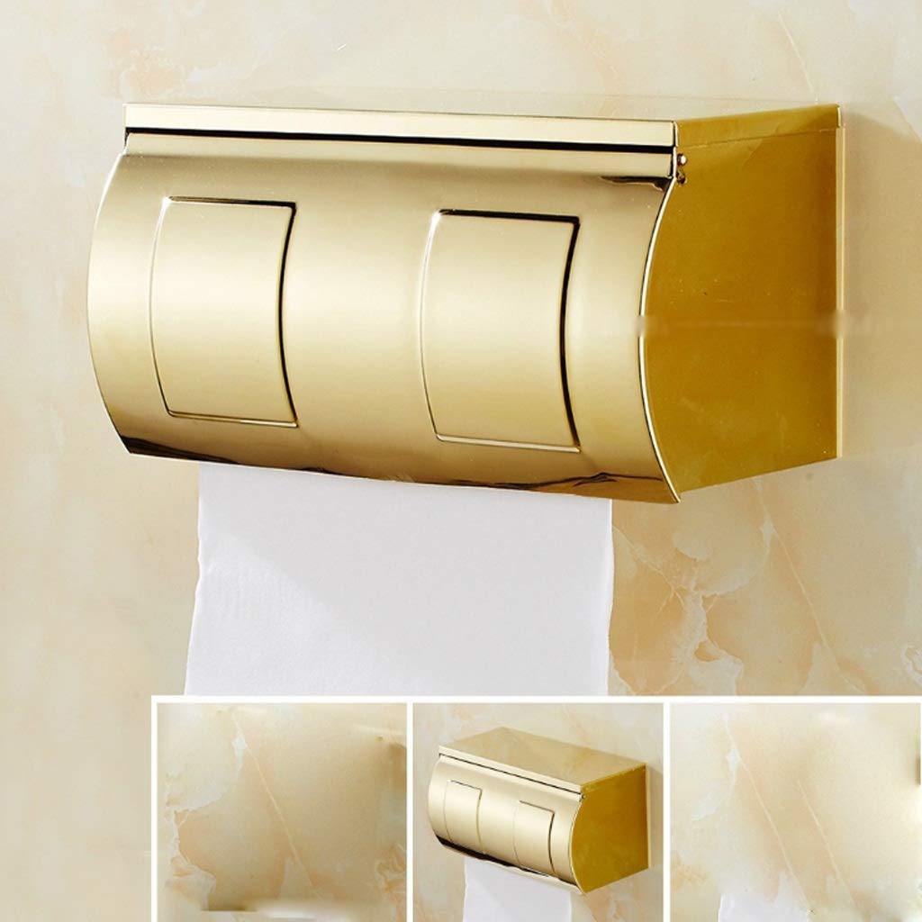 NEECS Porta Carta igienica Adesivo Porta fazzoletti da Cucina per Bagno Autoadesivo Impermeabile da Parete