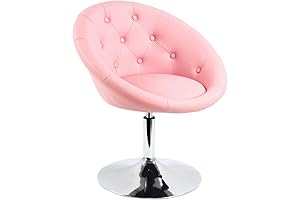 Pink Upholstered Vanity Chair: The Epitome of Glamorous Comfort