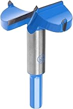 Forstner Drill Bits 55mm, Tungsten Carbide Wood Hole Saw Auger Opener, Woodworking Hinge Hole Drilling Boring Bit Cutter,Round Hole Drill Bit for Wood Diameter