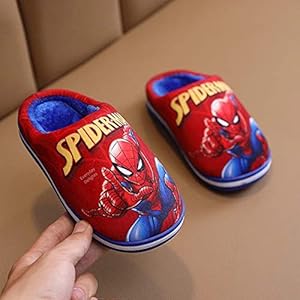 spiderman bedroom slippers
