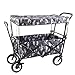 Carts Utility Pull Wagon Zusammenklappbarer Faltbarer Trolley mit abnehmbarem Verdeck (Camouflage)