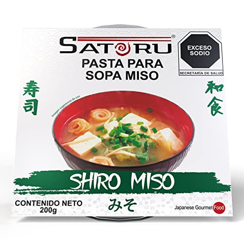 Encuentra reviews de Pasto coreano los diez mejores. 24 Satoru Pasta para hacer Sopa Miso, Miso blanco, 200 gramos