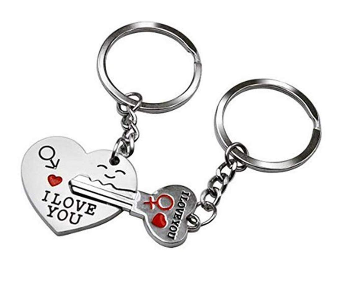 Amazon.co.jp: キーホルダー I LOVE YOUハート&キー形 つなぎ合わせ Amazon.co.jp: キーホルダー I LOVE YOUハート&キー形 つなぎ合わせ