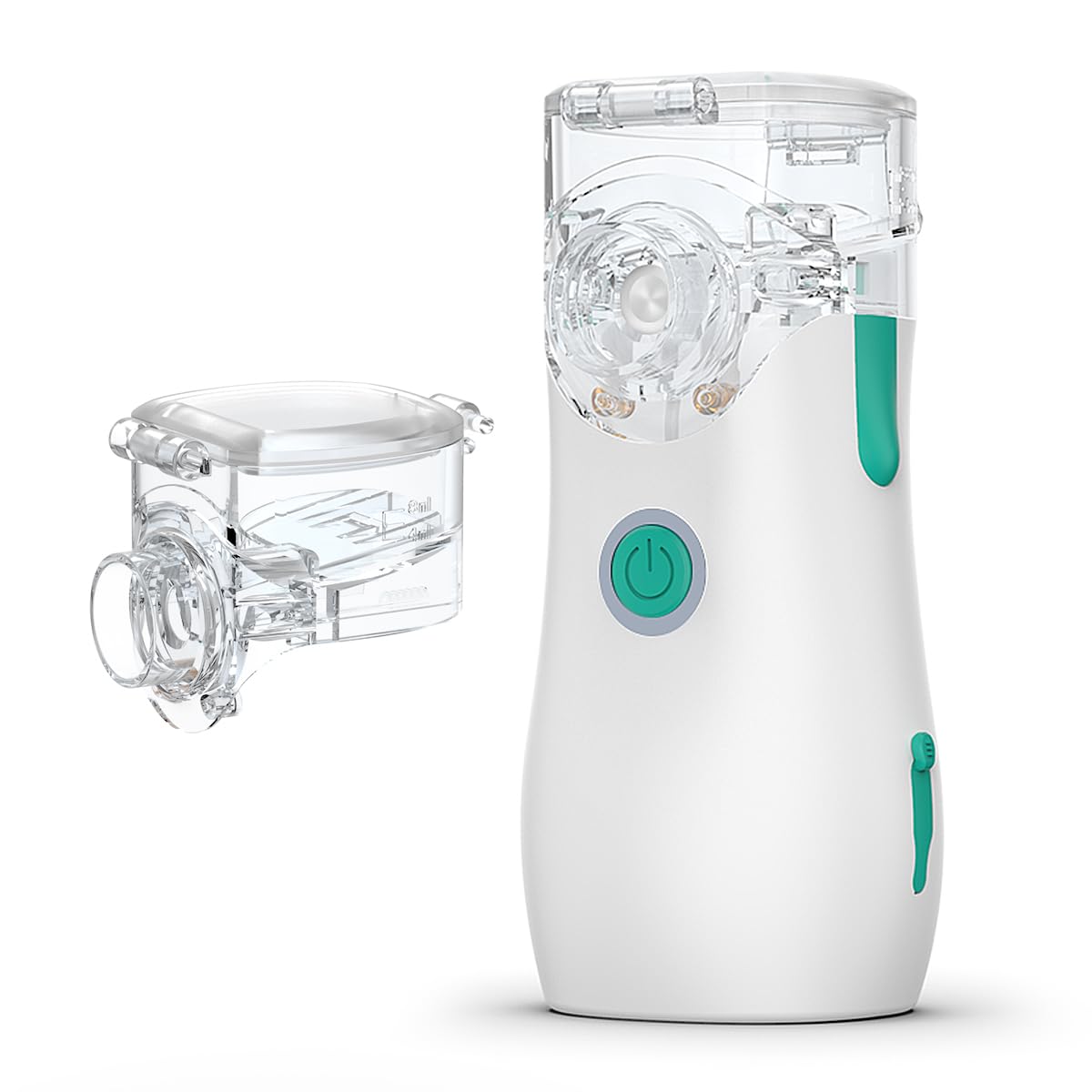 Amazon | 【1個交換用薬液カップ付き&薬液吸入用】ネブライザー 吸入器