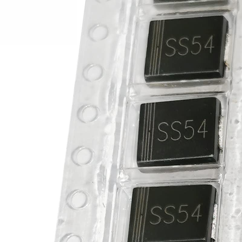 20/50 Stück Schottky-Dioden SS54 SS34 SS36 SS310 SK34 SK54 SMC DO-214AB 3A, 40 V/60 V/100 V Diodengleichrichter SMC Replacement resistor (Color : Ss54 Smc)