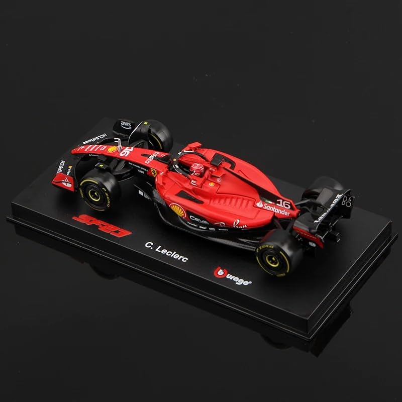 フェラーリ SF23 1/43 Amazon.com: HTLNUZD 2023 1/43 SF23#16 Alloy Racing Car for