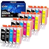 Hoher Ertrag: 550 Seiten pro schwarzer Tintenpatrone, 360 Seiten pro Farbe Tintenpatrone (Letter / A4, bei 5% Deckung).