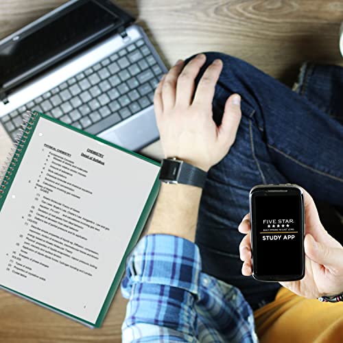 Five Star Spiral Notebook + Study App, 6 Pack, 1 Subject, College Ruled Paper, Fights Ink Bleed, Water Resistant Cover, 8-1/2" X 11", 100 Sheets, Customizable Cover, Assorted Colors (820045-Ecm) #TOP7