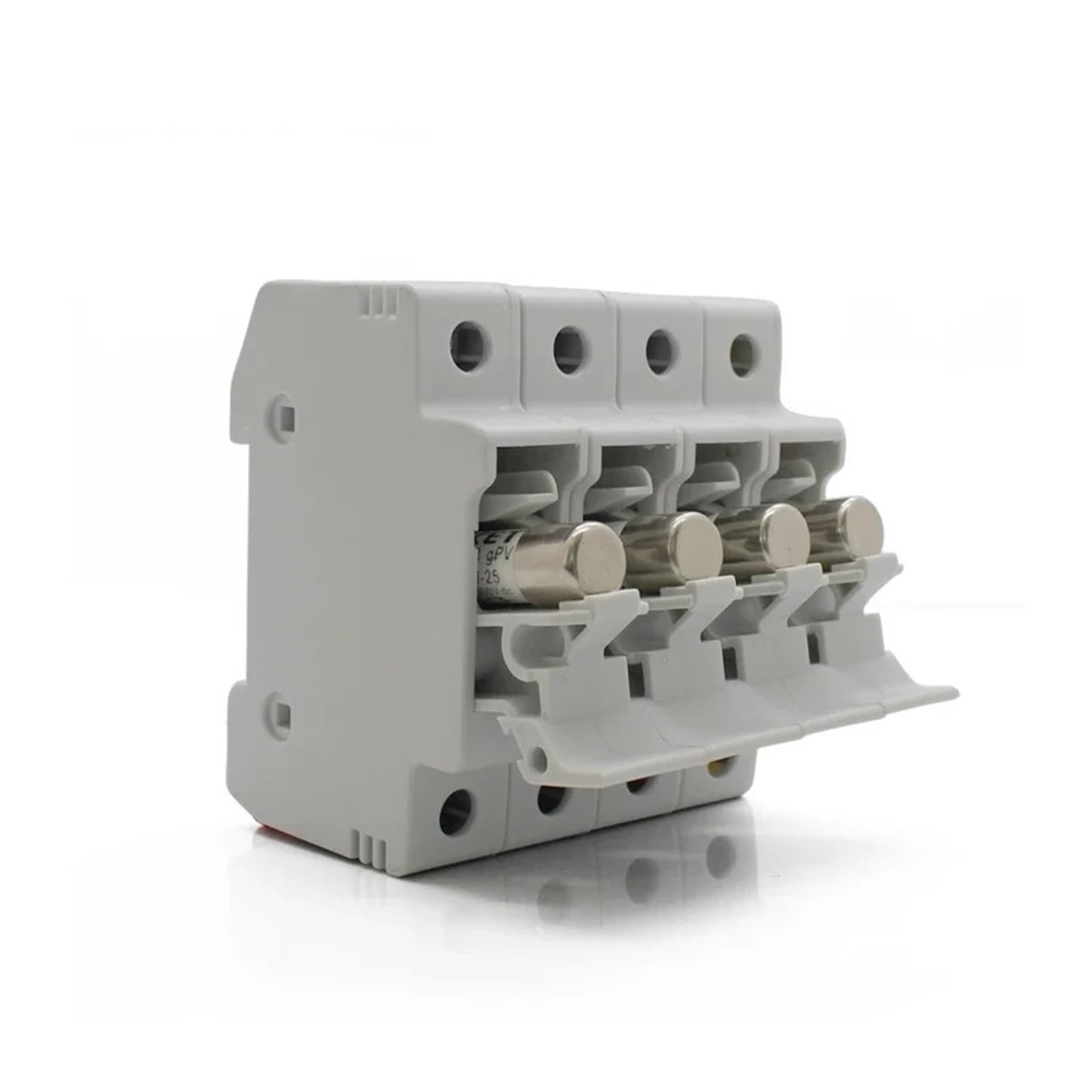 OGQNPJJCJ 1000V DC 10x38mm PV Fuse Holder with Four Fuse(12A)