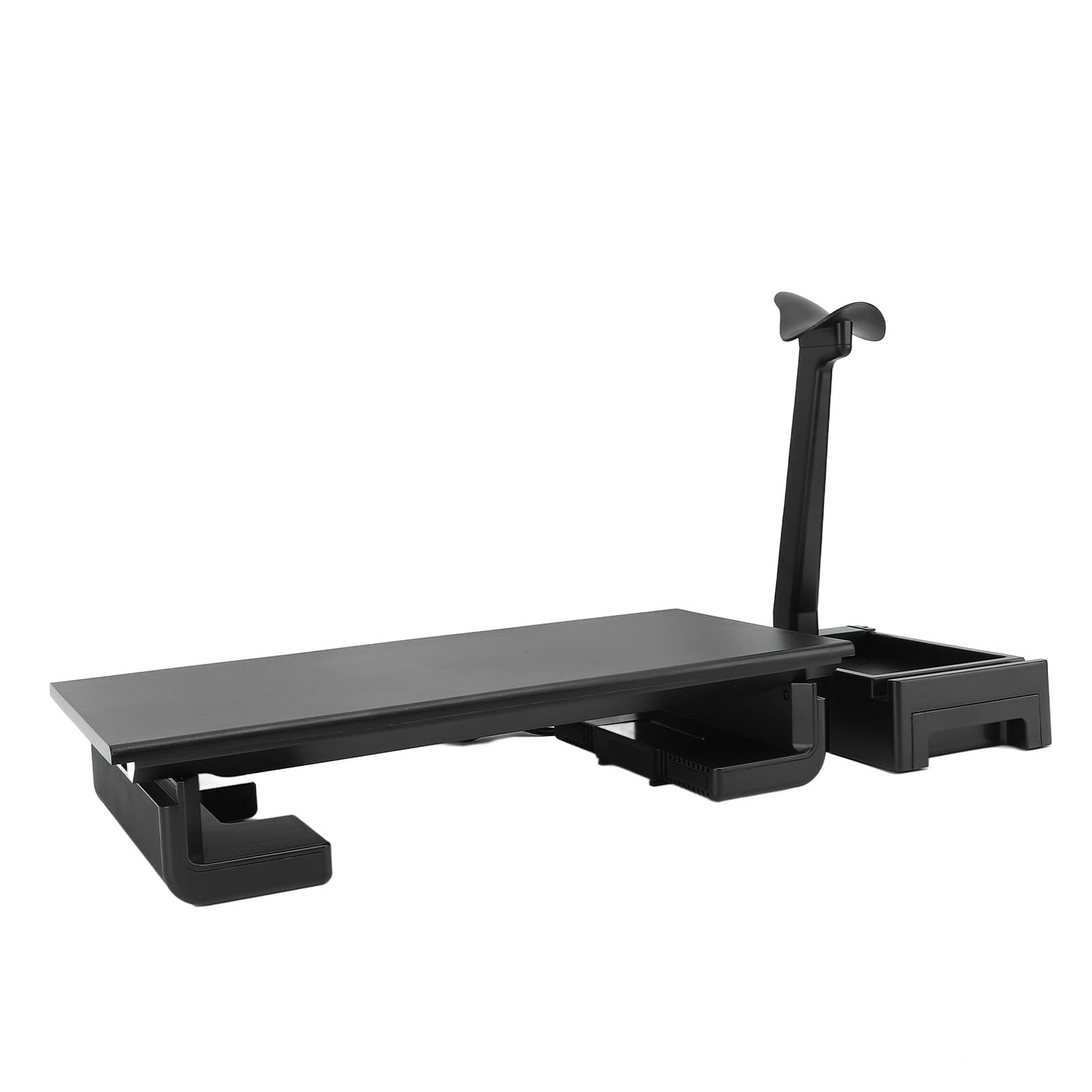 Supporto per Monitor Regolabile Design Ergonomico con Cassetto Portaoggetti e Porte USB per Uso Domestico in Ufficio Plastica ABS 1 unità