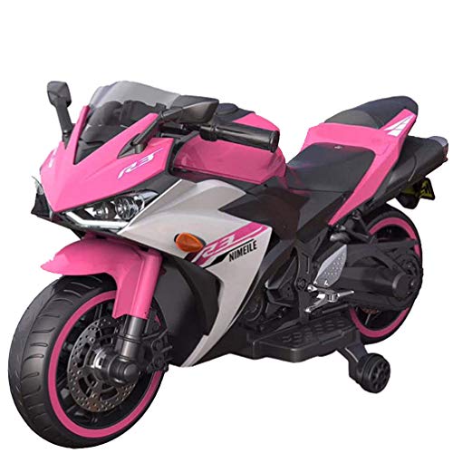 子供用電気バイクの大型サイズ2-10歳の男女の赤ちゃんは、人に乗って子供の電気自動車のおもちゃや子供を充電することができます,ピンク
