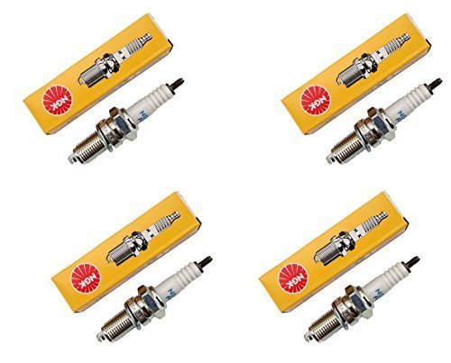 Lot de 4 bougies d'allumage pour Honda PC800 Pacific Coast RC34 1989-1998