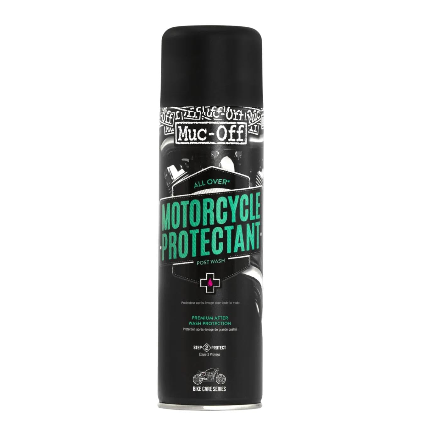 Muc Off Motorcycle Protectant, 500 Milliliters - Premium, Corrosion-Inhibiting Post-Wash Motorbike Protection Spray - Safe On All Finishes