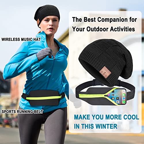 image for FULLLIGHT TECH Bluetooth Hat Beanie,Winter Unique Christmas Stocking S