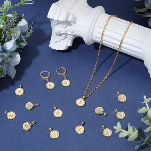 Breloques Alphabet Or 18K pour Création de Bijoux DIY - 4