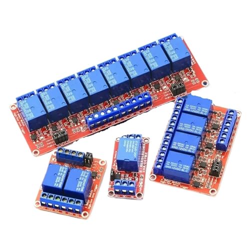Module de relais 5V anti-surtension 8 canaux avec optocoupleur pour Arduino et Raspberry Pi