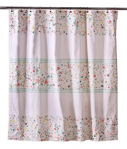 Maison d' Hermine Shower Curtain 100% Cotton One Panel 70