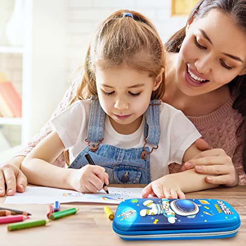 Image of Party Propz Pencil Pouch for Boys Space Theme - Pencil Pouches for Stationary |Aesthetic Pencil Case for College Students | Stylish School Pouch for Boys | Cute Pen Pouch for Boys | Space Pencil Pouch