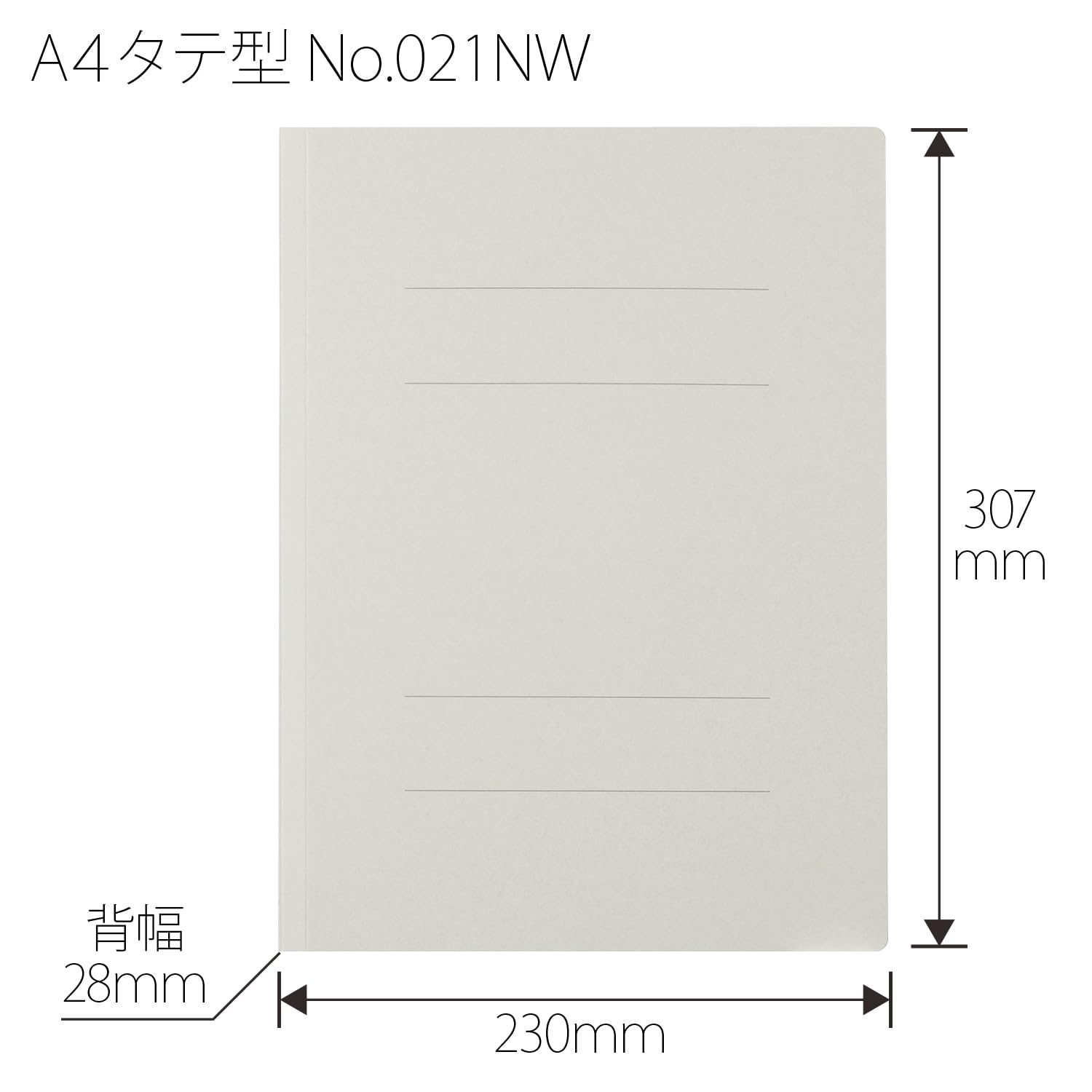 Plus Flat File, Resin Jig, Thick Binding, 10.8 inches (300