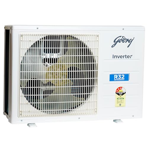 Image of Godrej 1.7 Ton 3 Star, 5-In-1 Convertible Cooling, Inverter Split AC (Copper, Turbo Cooling at 52C, 2024 Model, SIC 20ITC3-WYS, White)