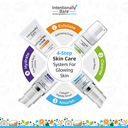 Intentionally Bare Collagen Peptide Serum with MCT Oil and Hyaluronic Acid - Keto for Your Face - Firming Brightening Anti Aging Facial Serum - Collagen Serum for Fine Lines - All Skin Types - 1oz - Image 8