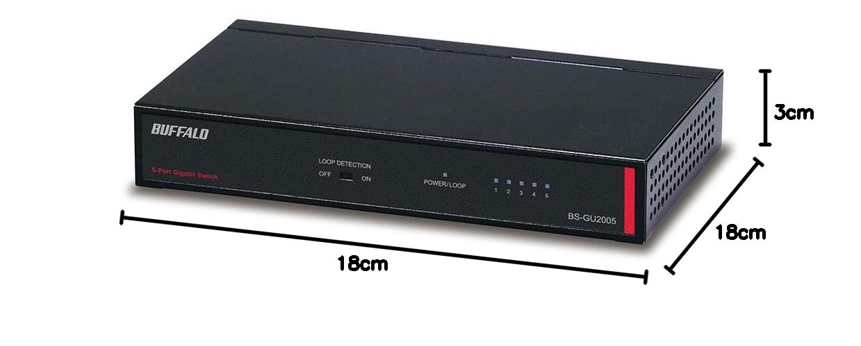 Amazon | BUFFALO レイヤー2 Giga アンマネージスイッチ 5ポート