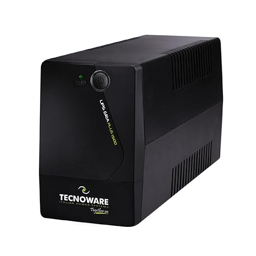 Immagine del prodotto Tecnoware UPS ERA PLUS 1500 - Gruppo di Continuità, Uscite Schuko - Autonom. fino a 20min/PC o 80min/Modem - Stabilizzazione AVR e USB con Management Software per Gestione UPS - Potenza 1500 VA