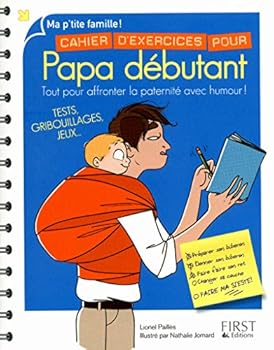 Paperback Cahier d'exercices pour papa débutant [French] Book