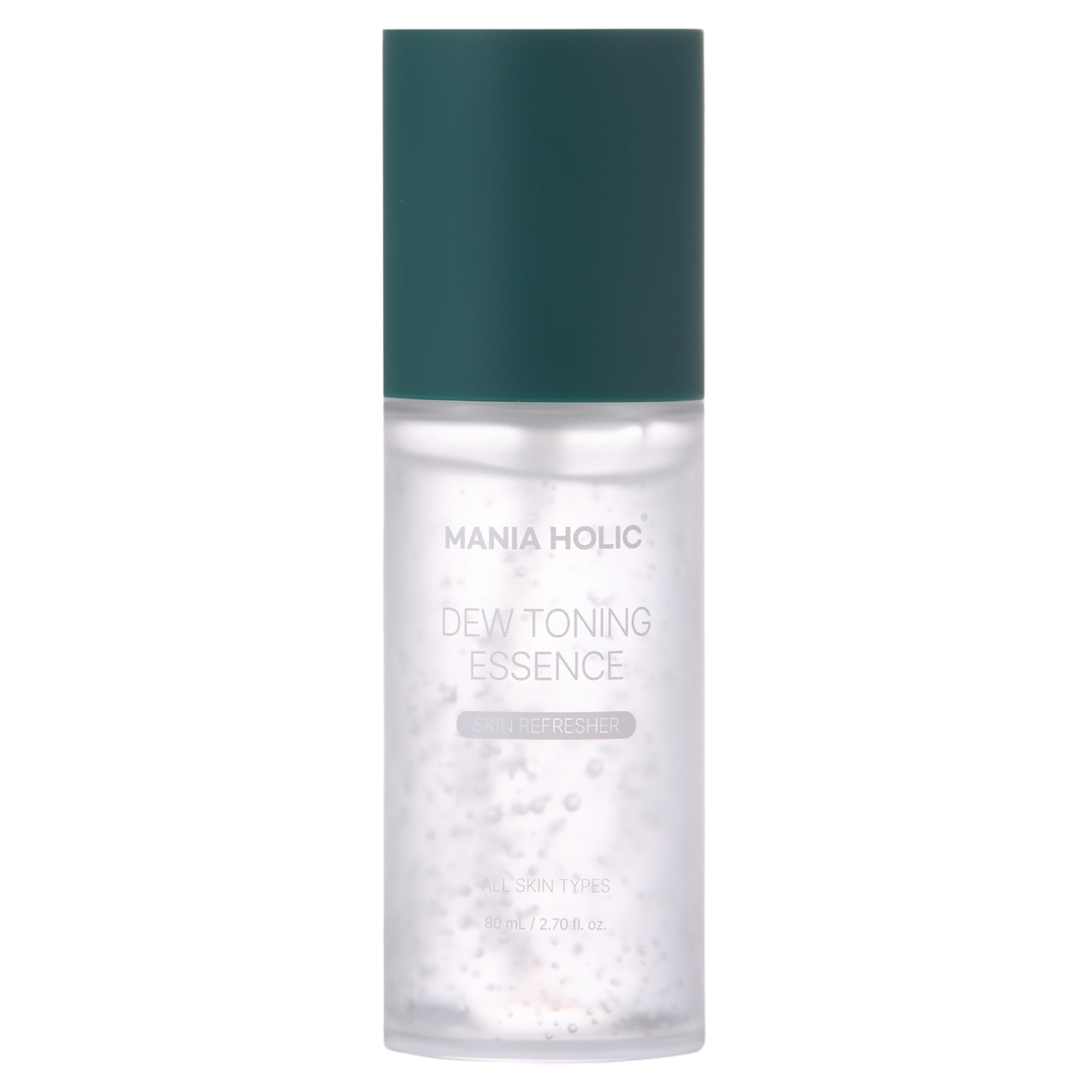 MANIA HOLIC Dew Toning Essence, 2-in-1 Exfoliating Toner Essence Formula with Galactomyces Ferment, Panthenol, & Peptides, Reduces Fine Lines and Wrinkles, Hydrating Korean Skin Care, 2.70 fl oz