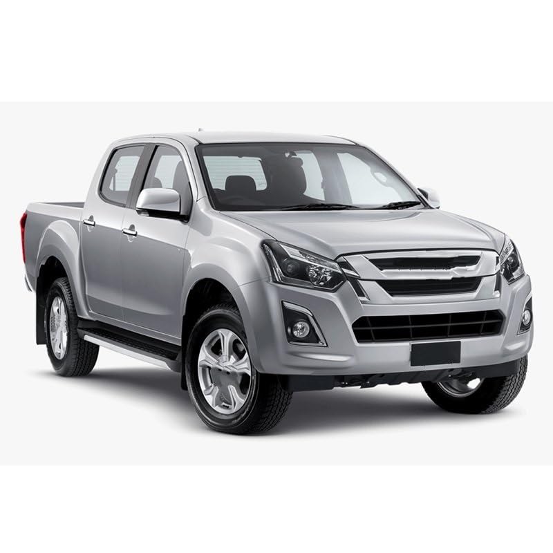 Déflecteurs d'air pour Isuzu Dmax 2012-2019 noir | Pare-brise de vitre - 6