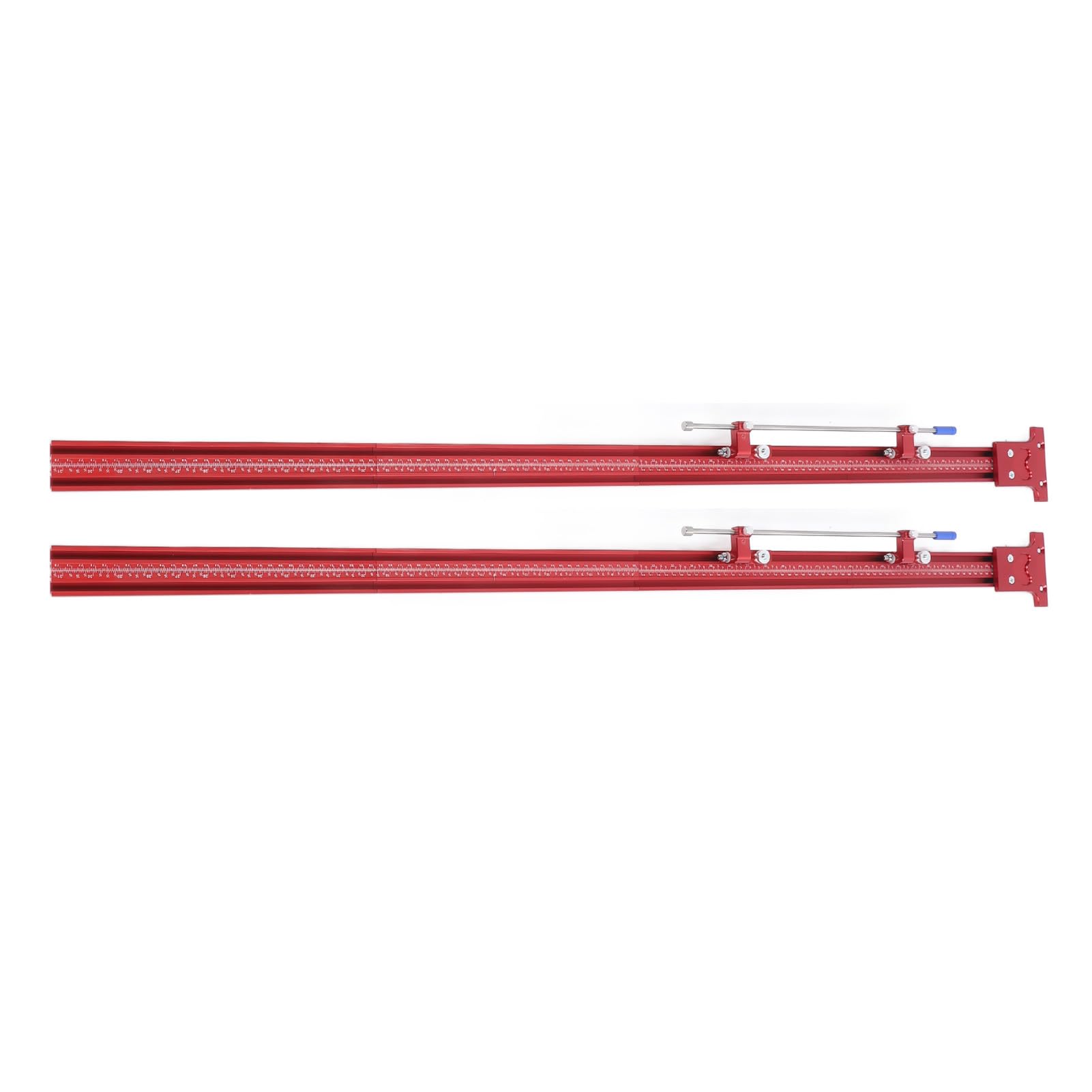Rosvola Set Regolabile con di Guide Parallele in Lega di Alluminio Premium per la Lavorazione del Legno con Seghe Circolari 8 Pezzi