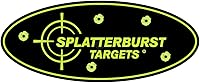 Vista 4 de Splatterburst Targets Paquete de 10 barras y salpicaduras de 2 pulgadas, autoadhesivas, reactivas, rojas, pistola, pistola de aire comprimido