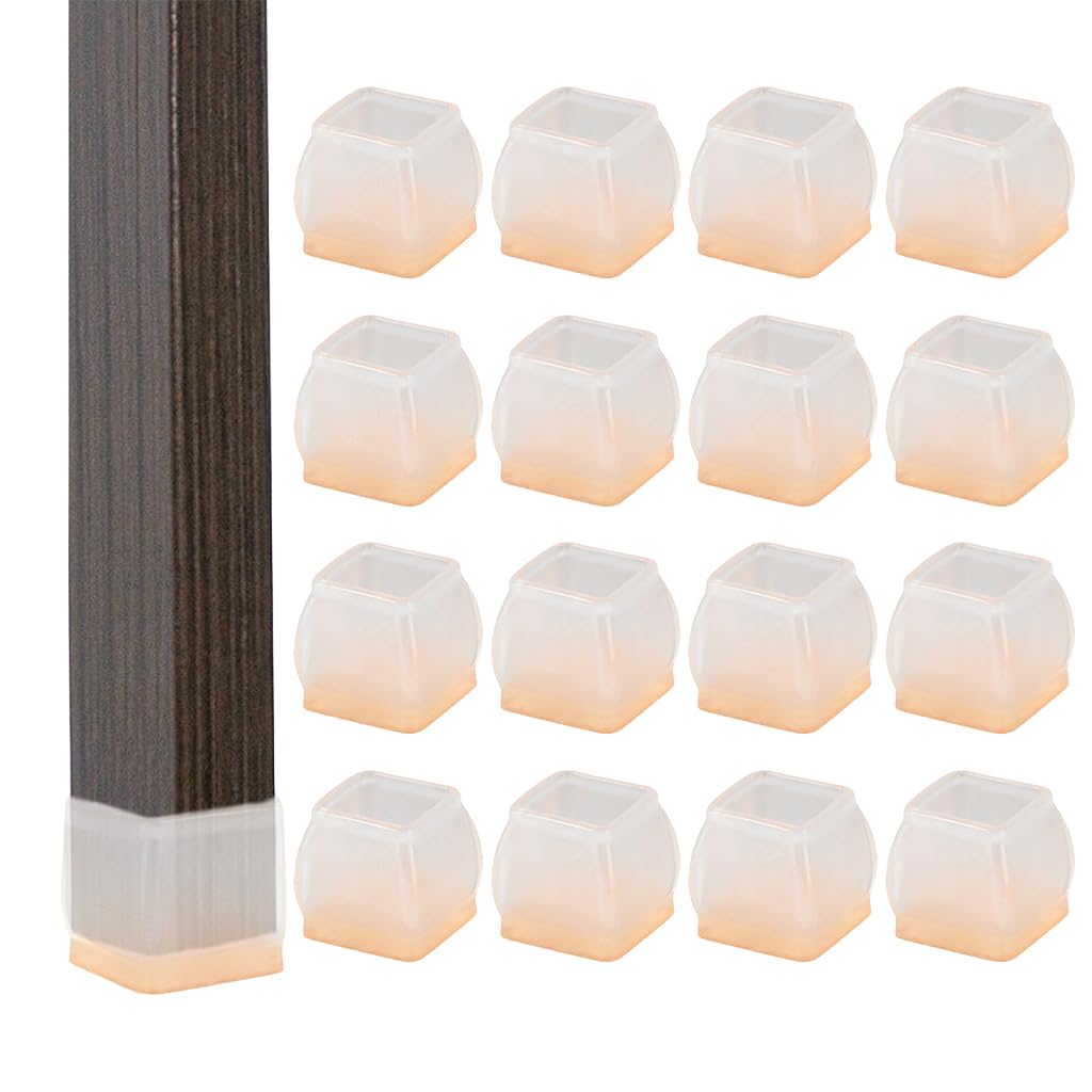HASTHIP® 16Pcs Chair Leg Floor Protectors, Furniture Leg Protectors with Felt, Protect The Floor from Scratches, Mobile Table Leg pad for Tilting Legs & Vertical Legs of 3.2x2.2~4.2x3cm (B0DCBWXT7P) Amazon Price History, Amazon Price Tracker
