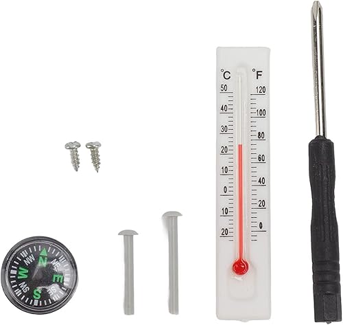 Miniatura 8 de Kit de estación meteorológica de bricolaje, juguetes de estación meteorológica, anemómetro de estación meteorológica de bricolaje para niños,