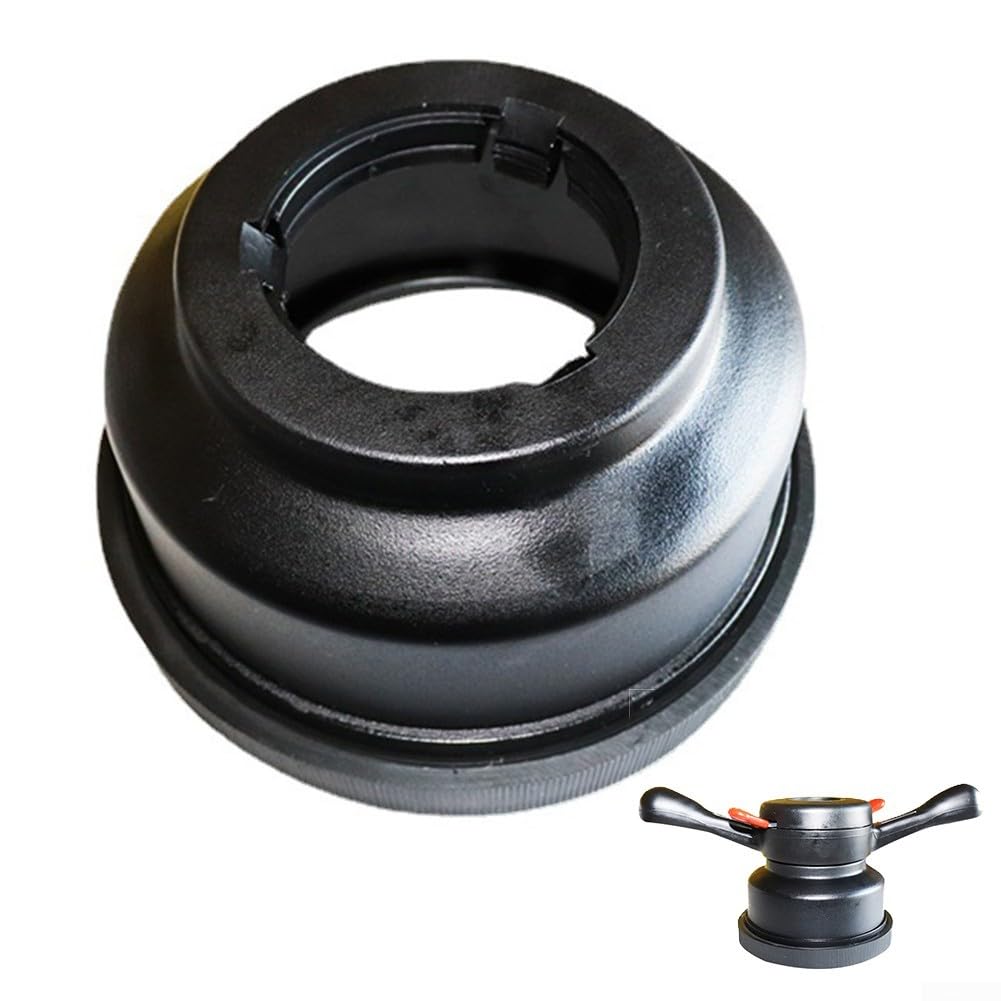 Schnellspann-Nabenmutter für Reifenrad-Auswuchtmaschine, Schnellklemmhalter mit Kunststoffsockel, 128 x 80 x 76 x 52 mm, kompatibel mit Automobil-Wuchtmaschinen