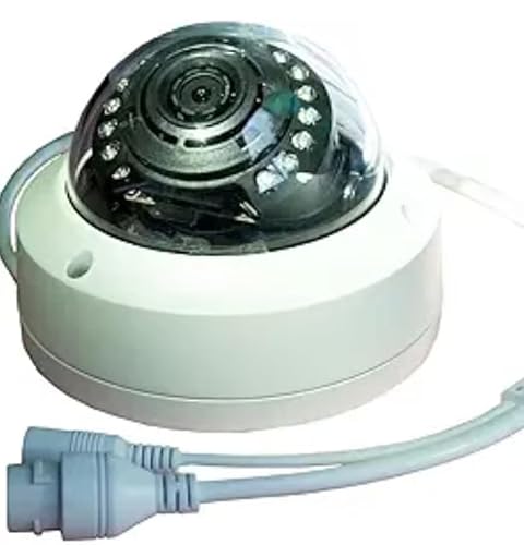 Telecamera IP a cupola cablata NC 4MP POE 4.0MP Telecamera IP Rete A Infrarossi 4.0MP Obiettivo Grandangolare 2.8mm IP66