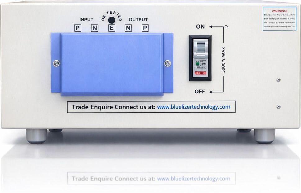 Image of 5 KVA Mainline Stabilizer Working Range (80-300 V) 4000 W with High /Low Cut Off & Overload Protection (India's First Mainline with in Display Ampere Meter)