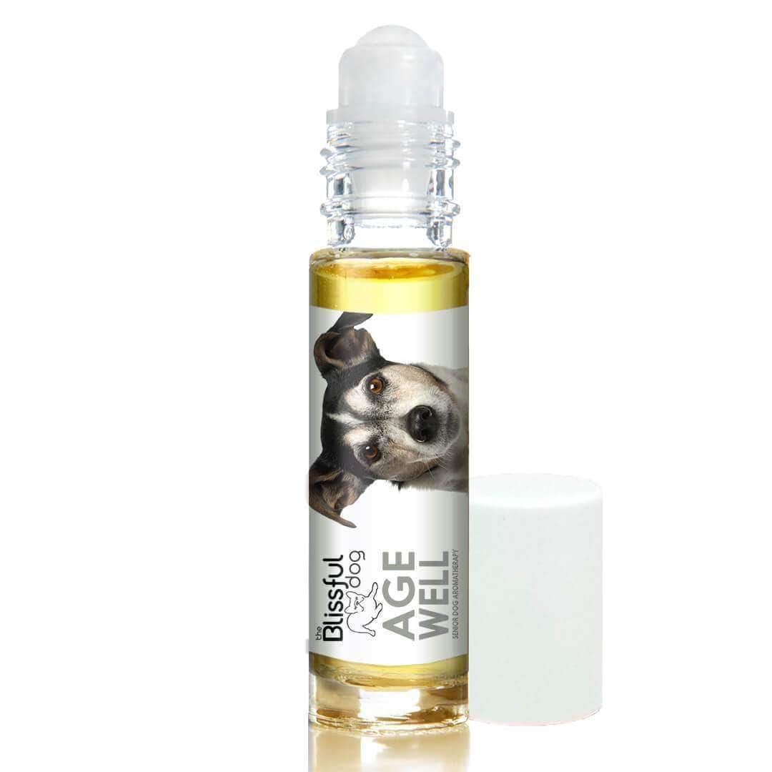 The Blissful Dog Jack Russell Terrier Age Well Dog Aromatherapy Roll-On Bottle Support for Your Dog's Peaceful Ageing